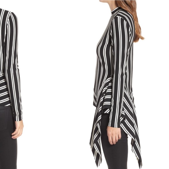 Leith asymmetrical hem top M - Picture 6 of 7